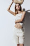 Фото #1 товара Dressy Linen-blend Shorts