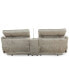 Фото #16 товара Sebaston 3-Pc. Fabric Sofa with 2 Power Motion Recliners and 1 USB Console, Created for Macy's