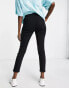 Фото #4 товара Cotton:On high rise cropped skinny jeans in black