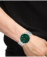 ფოტო #4 პროდუქტის Men's Crocorigin Quartz Silver-Tone Stainless Steel Bracelet Watch 40mm