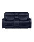 Фото #1 товара Valencia 74" Dual Power Reclining Console Loveseat