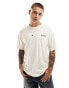 Jack & Jones oversized t-shirt with NYC back print in buttercream