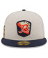 Men's Stone, Navy Chicago Bears 2023 Salute To Service 59FIFTY Fitted Hat