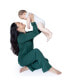 Plus Size Clea Classic Long Sleeve Nursing Pajama