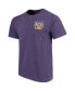 Фото #3 товара Men's Purple LSU Tigers Welcome to the South Comfort Colors T-shirt
