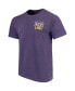 ფოტო #3 პროდუქტის Men's Purple LSU Tigers Welcome to the South Comfort Colors T-shirt