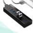 Фото #3 товара 7w1 HUB rozdzielacz adapter USB-A do 7x USB-A 5Gb/s czarny