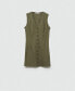 ფოტო #2 პროდუქტის Women's Short Buttoned Dress