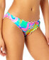 Фото #3 товара Juniors' Printed Lettuce Edge Bikini Bottoms, Created for Macy's