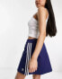 Фото #3 товара adidas Originals three stripe wrap skirt in navy