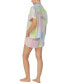 ფოტო #2 პროდუქტის Women's 2-Pc. Short-Sleeve Boxer Pajamas Set