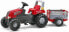 Фото #1 товара Веломобиль для детей rolly toys® Traktor Junior красный с прицепом 800261 (5800261)