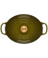 6.75-Qt. Signature Enameled Cast Iron Oval Dutch Oven