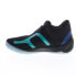 Фото #9 товара Puma Rise Nitro 37701203 Mens Black Canvas Athletic Basketball Shoes