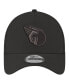 Men's Black Cleveland Guardians A-Frame 9FORTY Adjustable Hat