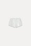 FADED-EFFECT MINI SHORTS