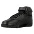 Фото #3 товара Мужские кроссовки повседневные черные кожаные высокие демисезонные на липучке  Reebok Exofit HI