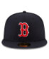 Фото #3 товара Men's Navy Boston Red Sox 2024 MLB World Tour: Dominican Republic Series 59FIFTY Fitted Hat