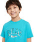 Big Boys Sportswear Crewneck Cotton Stars Graphic T-Shirt