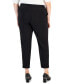 ფოტო #2 პროდუქტის Plus Size Shannon Mid-Rise Ankle Pants