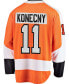 Фото #7 товара Men's Travis Konecny Orange Philadelphia Flyers Breakaway Player Jersey