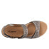 Фото #8 товара Trotters Romi T2118-033 Womens Gray Leather Strap Slingback Sandals Shoes 6.5