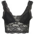 Фото #1 товара Бюстгальтер pieces Lina Lace Top Noos Black для женщин