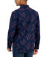 ფოტო #2 პროდუქტის Men's Dotted Floral-Print Shirt, Created for Macy's