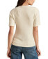 ფოტო #2 პროდუქტის Women's Crewneck Short-Sleeve T-Shirt Sweater