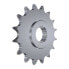 Звезда для велосипеда AFAM 61301 Front Sprocket - Стандартная стальная, с анти-грязевыми канавками. Серебристый, 16T - фото #1