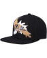 Фото #1 товара Men's Black Philadelphia 76ers Paint By Numbers Snapback Hat