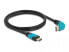 Фото #3 товара Delock 86991 - 1 m - HDMI Type A (Standard) - HDMI Type A (Standard) - 3D - 48 Gbit/s - Black - Blue