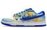 【定制球鞋】 Nike Dunk Low Retro 皮革 解构 低帮 解构风 艺术馆 莫奈 高街 低帮 板鞋 男女同款 蓝黄紫 / Кроссовки Nike Dunk Low DD1391-001 42 - фото #1