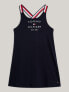 Фото #1 товара Пляжное платье для девочек Tommy Hilfiger Kids' Logo Stripe Strap.