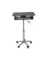 Folding Table Laptop Cart, Graphite