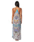 Women's Scoop neck t- back maxi dress L/XL - фото #3