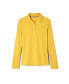 ფოტო #31 პროდუქტის Little Girls Uniform Long Sleeve Interlock Knit Polo with Picot Collar