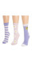 Women's 3 Pack Cozy Compression Crew Socks
