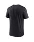 ფოტო #2 პროდუქტის Men's Jackie Robinson Black Brooklyn Dodgers Cooperstown Collection Breaking Barriers Performance T-shirt