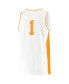 Men's White Tennessee Volunteers Retro Replica Basketball Jersey