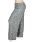 ფოტო #2 პროდუქტის Petite Hacci Wide Leg Soft Lightweight Lounge Pants