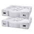 Фото #2 товара Thermaltake Lüfter Swafan EX12 ARGB 3-Fan-Pack White retail