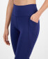 ფოტო #4 პროდუქტის Women's Solid Cropped Leggings, Created for Macy's