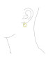 ფოტო #2 პროდუქტის Boho Geometric Tribal Swirl Hammered Wire Spiral Hoop Threader Earrings For Women For Teen .925 Sterling Silver