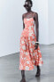 Zw collection printed strappy dress