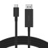 Разъем USB Type-C - DisplayPort Belkin AVC014bt2MBK - 2 метра - мужской, прямой - фото #2