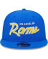 Men's Royal Los Angeles Rams Main Script 9FIFTY Snapback Hat