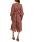 Фото #2 товара Sole Princeton Maxi Dress Women's Red S