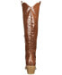 Фото #8 товара Women's Dollyy Pointed-Toe Western Boots, Created for Macy's