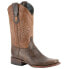 Ferrini Santa Fe Square Toe Cowboy Mens Size 10.5 D Casual Boots 12871-09